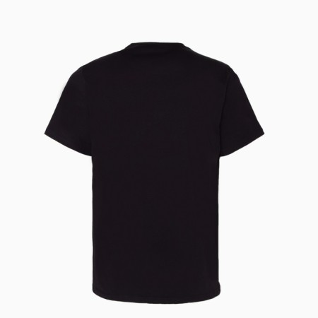 T -shirt male, black color/print mix, size 44 (xl)-7