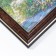 Photo frame 30x40 (282r) Dark walnut with gold (plastic screen)