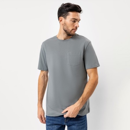 Male T -shirt, soot color, size 50-6