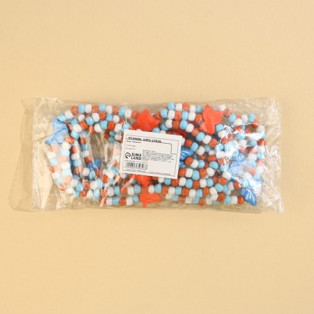 Beads "Fox" 40 cm-4