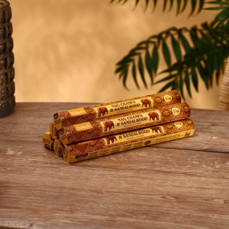 Incense nag champa "tulasi" 15 fragrances sandalwood-1