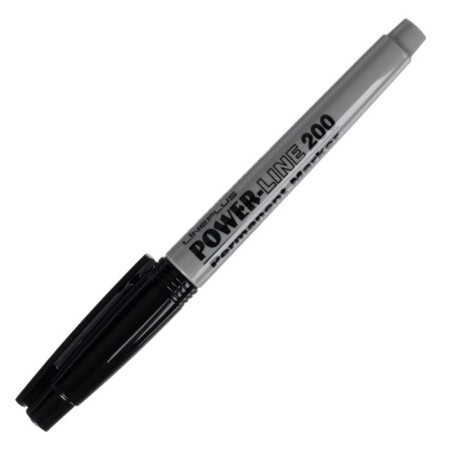 Permanent marker Line Plus 200f, 0.7 mm, bullet, black-3