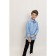 Surchachka upper for ISee boys, height 110-116 cm, blue color