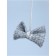 Clawing "shelf" with a stand, 30 x 30 x 40 cm, jute, gray with paws