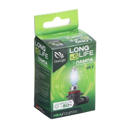 Car lamp Clearlight Longlife, HB4, 12 V, 51 watts-3