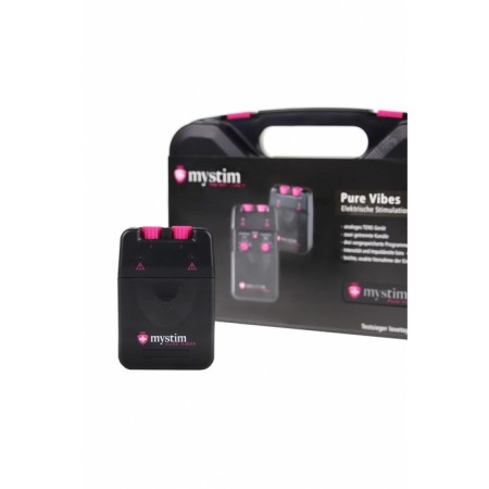 The source of pulses Mystim Pure Vibes, 3 programs, black color-3