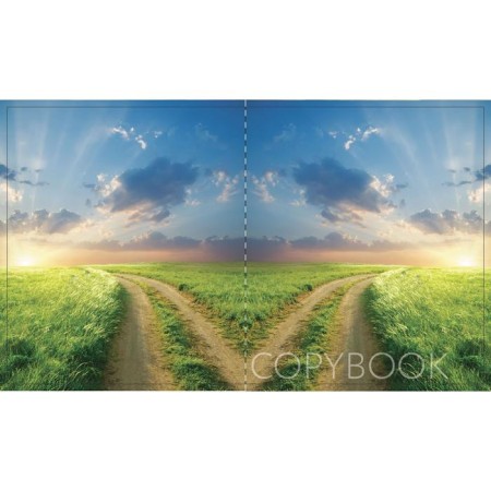 A notebook of 96 sheets in Calligrata's Call "Beautiful time", cover coated cardboard, offset block, mix-3