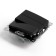 3-clavy switch (mechanism), 250V, 10A, Stekker Series Catherine, Black, GLS10-7108-05