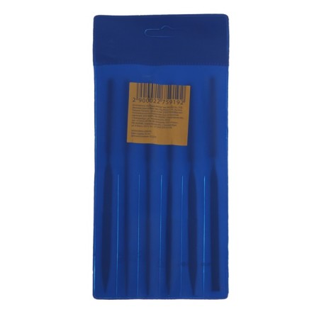 A set of dumps of diamond tundra, rubberized handles, 50 x 140 x 3 mm, 6 pcs.-2