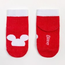 Socks Mickey Mouse, Red, 10-12 cm