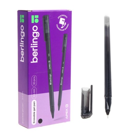The pen "Write-St. Gel Berlingo" Apex E ", 0.5mm, trihedral, vod/black 265912-1