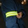 The bandage is a chopped reflective, elastic, on Velcro, 35 × 4.8 cm