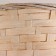 Basket woven, D16x10xh32cm, white, bamboo