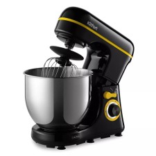 Mixer KitFort KT-3421, Planetarny, 1400 W, 5.7 l, 6 speeds, black and yellow