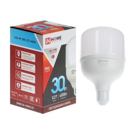 LED LED In Home Led-Hp-Pro, 30 W, 230 V, E27, 4000 K, 2700 lm-3