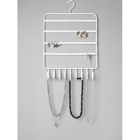 Organizer for jewelry "hanger", 37*25*5 cm, white color