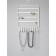 Organizer for jewelry "hanger", 37*25*5 cm, white color