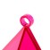 Goyzics for balloons "Pyramid", 8 x 6 x 6 cm, color mix