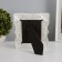 Photo frame plastic 10x15 cm "Rococo" white 22.5x17.8 cm