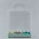 Confectionery box, chest, packaging, “turquoise”, 16 x 16 x 18 cm