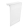 The screen for the Zein Delta-Max cast-iron radiator, 390x610x160 mm, 4 sections, metal, white