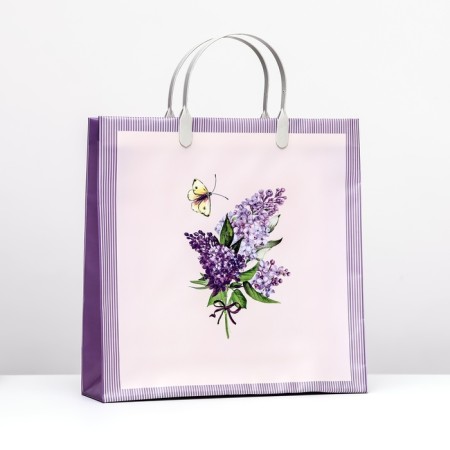 Package "Amazing Lilac", soft plastic, 29 x 29.5 x 9 cm, 140 μm