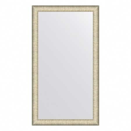 EvoFORM mirror in the baguette frame, 59 mm, 63x113 cm, brushed silver color