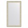 EvoFORM mirror in the baguette frame, 59 mm, 63x113 cm, brushed silver color
