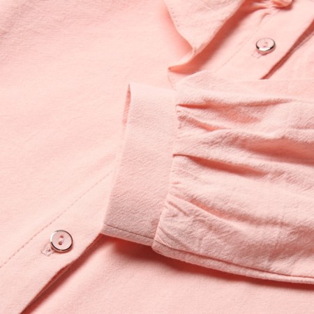 Blouse for the girl minku color is light pink, height 122 cm-10