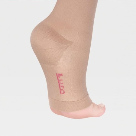 Stockings compression ID-310 LUMMA IDEALISTA, size XXL (VI), Grade 2, Long, Caramel color, open toe-2