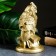 Figure "Filin on Book Books" gold, 21x14x13cm
