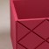 Wooden Kashpo "Hellas Big, Pack", 25 × 12.5 × 10 cm burgundy