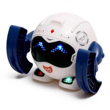 The robot "Nevalyashka", light and sound effects, the color of mix-1