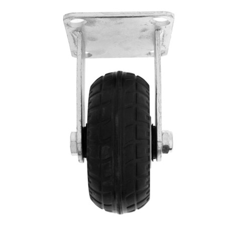 Wheel for transport carts, d = 125, rubber coating on the site-2