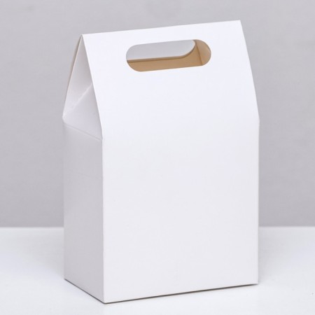 Box with a window, white, 15 x 10 x 6 cm-1