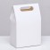 Box with a window, white, 15 x 10 x 6 cm