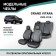 Auto-Chekhly for Suzuki Grand Vitara, 2005-2016, Eco-leather black