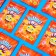 Caramel explosive "hype", fruit, with puzzles, 3 g