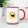 Sublimation "Souls" Singing Mug, inside Red, 320ml