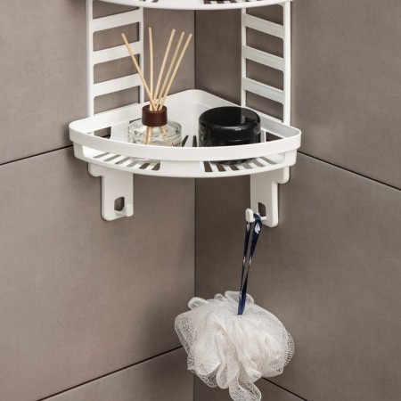 Corner regiment "Transformer", 25 × 18 × 58 cm, white color-10