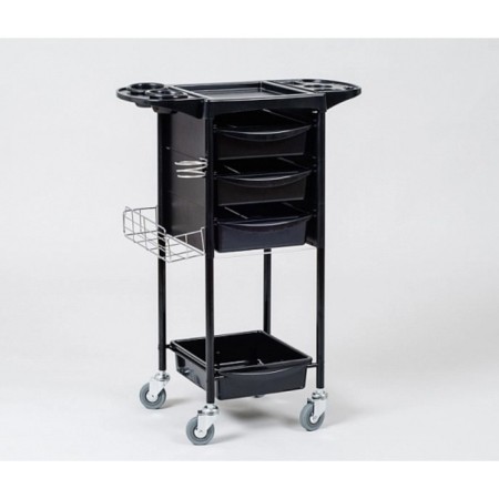 Hairdresser cart, SD-3016V (black)-1