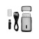 Electric blower Luazon LBR-13, 3 watts, grid, 1 head, dry shaving, from the battery, silver