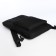 A backpack for a laptop made of textiles with a zipper, an outer pocket, black color