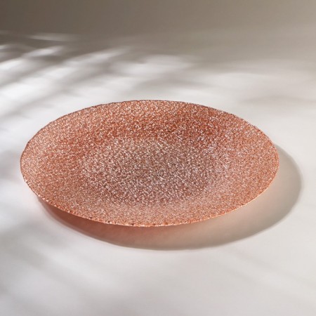 Armonia rosa dish, d = 28 cm, pink color-1