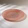 Armonia rosa dish, d = 28 cm, pink color