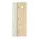Rubber tundra spatula, white, with a wooden handle, 150 mm