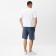 Men's shorts Minaku: Casual Collection Man Color Indigo Melange, Rr. 52