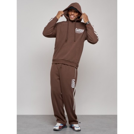 Sports suit men's, size 56, brown color-4