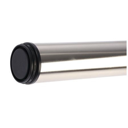 Furniture support, bar, tundra, 60x710 mm, color Satin nickel-2