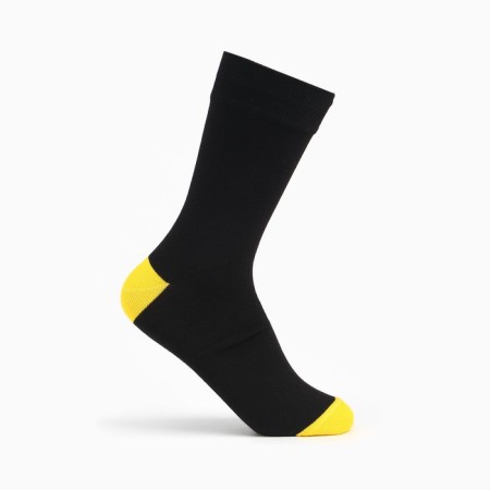 Set of male socks (2 pairs), blue/black color, size 42-43-6